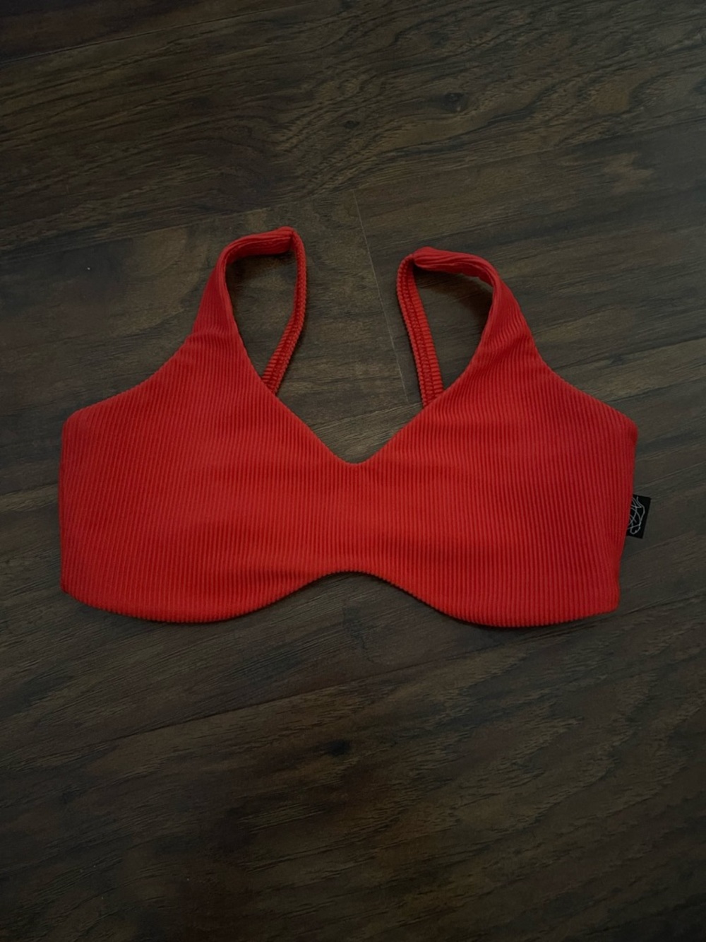 Tiger Friday Ruth Bralette in Cherry